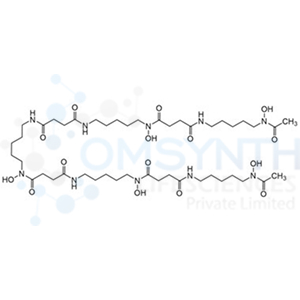 N1-(3,14-Dihydroxy-2,10,13,21,24-pentaoxo-3,9,14,20,25-pentaazatriacontan-30-yl)-N1-hydroxy-N4-(5-(N-hydroxy-4-((5-(N-hydroxyacetamido)pentyl)amino)-4-oxobutanamido)pentyl)succinamide