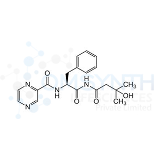 (S)-N-[1-(3-Hydroxy-3-methylbutanamido)-1-oxo-3-phenylpropan-2-yl]pyrazine-2-carboxamide