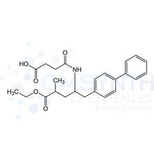 rel.4-(((2R,4R)-1-([1,1'-Biphenyl]-4-yl)-5-ethoxy-4-methyl-5-oxopentan-2-yl)amino)-4-oxobutanoic Acid