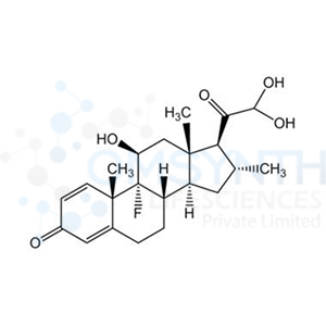 (8S,9R,10S,11S,13S,14S,16R,17S)-17-(2,2-Dihydroxyacetyl)-9-fluoro-11-hydroxy-10,13,16-trimethyl-6,7,8,9,10,11,12,13,14,15,16,17-dodecahydro-3H-cyclopenta[a]phenanthren-3-one