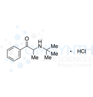 2-(Tert-Butylamino)propiophenone Hydrochloride