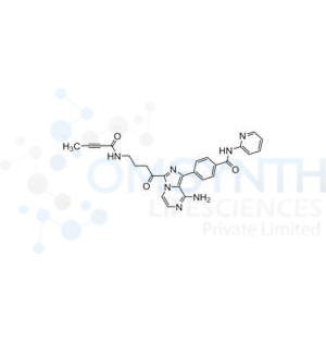 4-(8-Amino-3-(4-(but-2-ynamido)butanoyl)imidazo[1,5-a]pyrazin-1-yl)-N-(pyridin-2-yl)benzamide