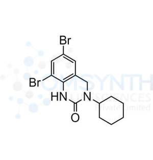 6,8-Dibromo-3-cyclohexyl-3,4-dihydro-2(1H)-quinazolinone