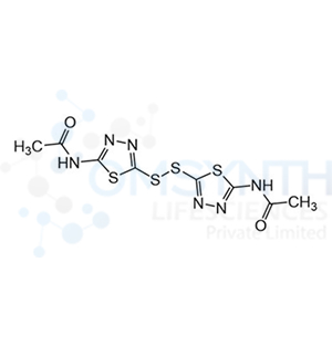 Bis(2-Acetamido-1,3,4-thiadiazol-5-yl) disulfide