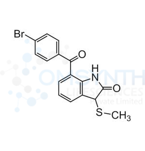 7-(4-Bromobenzoyl)-3-(methylthio)indolin-2-one