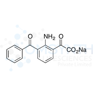 2-Amino-3-benzoyl-α-oxo-benzeneacetic Acid Sodium Salt