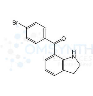 (4-Bromophenyl)(indolin-7-yl)methanone