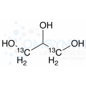 Glycerol-1,3-13C2