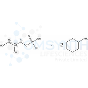α-Glycerophosphoric Acid-13C3 Bis-cyclohexylammonium Salt