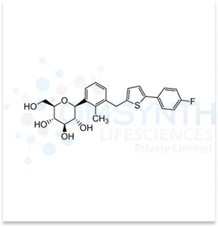 (2S,3R,4R,5S,6R)-2-(3-((5-(4-Fluorophenyl)thiophen-2-yl)methyl)-2-methylphenyl)-6-(hydroxymethyl)tetrahydro-2H-pyran-3,4,5-triol