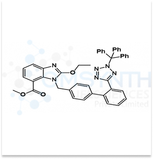 Candesartan Methyl Ester N2-Trityl Analog
