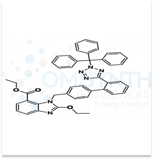 Candesartan Ethyl Ester Desethyl N2-Cilexetil Analog