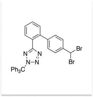 5-[4'-(Dibromomethyl)[1,1'-biphenyl]-2-yl]-2-(triphenylmethyl)-2H-tetrazole