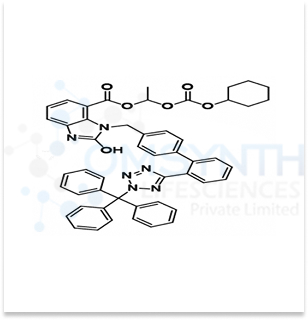 Candesartan Cilexetil Desethyl N2-Trityl Analog