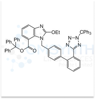 N-Trityl Candesartan Trityl Ester