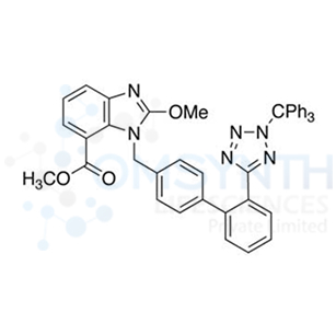 N-Trityl Candesartan Methyl Ester Methoxy Analogue