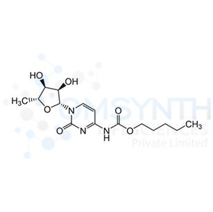 Pentyl (1-((2R,3R,4S,5R)-3,4-dihydroxy-5-methyltetrahydrofuran-2-yl)-2-oxo-1,2-dihydropyrimidin-4-yl)carbamate