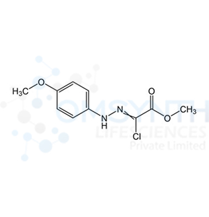 Methyl 2-chloro-2-(2-(4-methoxyphenyl)hydrazineylidene)acetate