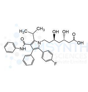 (3S,5R)-7-(2-(4-fluorophenyl)-5-isopropyl-3-phenyl-4-(phenylcarbamoyl)-1H-pyrrol-1-yl)-3,5-dihydroxyheptanoic acid