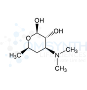 (2R,3R,4S,6R)-4-(Dimethylamino)-6-methyltetrahydro-2H-pyran-2,3-diol