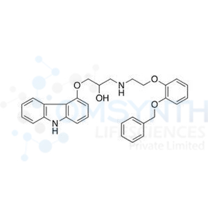 2'-O-Benzyloxy-2-O-desmethyl Carvedilol