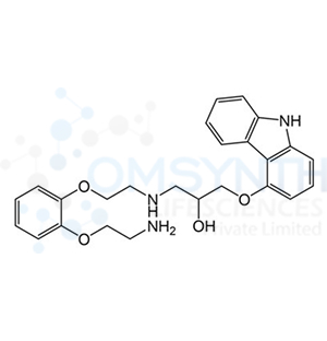 1-((9H-Carbazol-4-yl)oxy)-3-((2-(2-(2-aminoethoxy)phenoxy)ethyl)amino)propan-2-ol