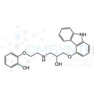2-(2-((3-((9H-Carbazol-4-yl)oxy)-2-hydroxypropyl)amino)ethoxy)phenol