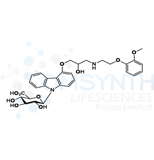 Carvedilol N-beta-D-Glucuronide