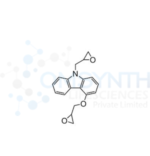 4-(Oxiran-2-ylmethoxy)-9-(oxiran-2-ylmethyl)-9H-carbazole