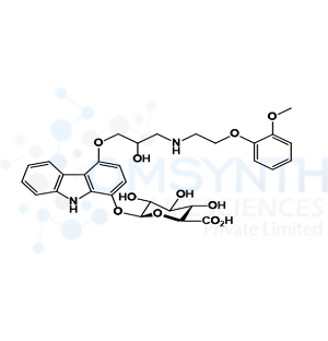 Carvedilol 1-Hydroxy 1-O-beta-D-Glucuronide