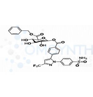 Celecoxib Carboxylic Acid Acyl-β-D-Glucuronide Benzyl Ester
