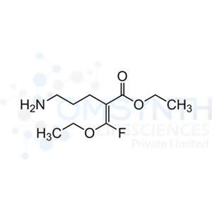 (Z)-Ethyl 5-amino-2-(ethoxyfluoromethylene)pentanoate