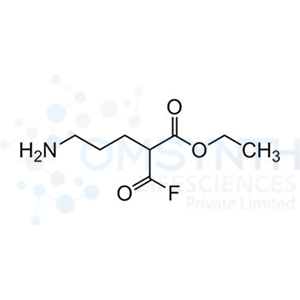 Ethyl 5-amino-2-(fluorocarbonyl)pentanoate