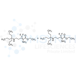 Ethyl 2-amino-2-(difluoromethyl)-5-((4-propylheptan-4-yl)amino)pentanoate