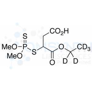 Malathion β-Monoacid-d5