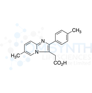 2-[6-Methyl-2-(4-methylphenyl)imidazo- [1,2-a]pyridin-3-yl]acetic Acid
