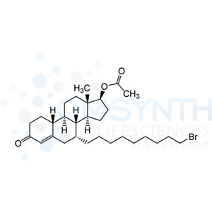 (7R,8R,9S,13S,14S,17S)-7-(9-Chlorononyl)-3-hydroxy-13-methyl-7,8,9,11,12,13,14,15,16,17-decahydro-6H-cyclopenta[a]phenanthren-17-yl acetate