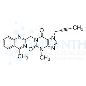 7-(2-Butyn-1-yl)-3,7-dihydro-3-methyl-1-[(4-methyl-2-quinazolinyl)methyl]-1H-purine-2,6-dione