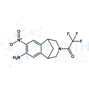 Depyrazine 7-Nitro-8-aminophenyl N-Trifluoroacetyl Varenicline