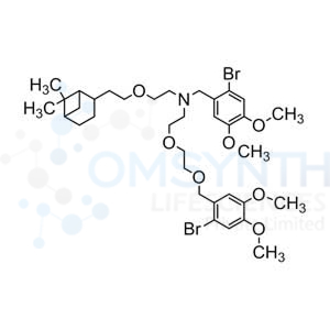 N-(2-Bromo-4,5-dimethoxybenzyl)-2-(2-((2-bromo-4,5-dimethoxybenzyl)oxy)ethoxy)-N-(2-(2-(6,6-dimethylbicyclo[3.1.1]heptan-2-yl)ethoxy)ethyl)ethanamine