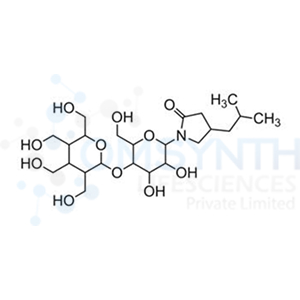 1-[3,4-Dihydroxy-6-hydroxymethyl-5-(3,4,5-trihydroxymethyl-6-hydroxymethyl-tetrahydro-pyran-2-yloxy)-tetrahydro-pyran-2-yl]-4-isobutyl-pyrrolidin-2-one