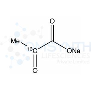 Pyruvic Acid-2-13C Sodium Salt