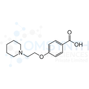 4-[2-(1-Piperidinyl)ethoxy] Benzoic Acid