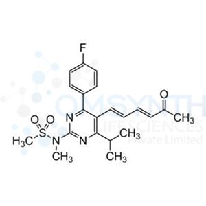 N-(4-(4-Fluorophenyl)-6-isopropyl-5-((1E,3E)-5-oxohexa-1,3-dien-1-yl)pyrimidin-2-yl)-N-methylmethanesulfonamide