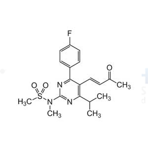(E)-N-(4-(4-Fluorophenyl)-6-isopropyl-5-(3-oxobut-1-en-1-yl)pyrimidin-2-yl)-N-methylmethanesulfonamide