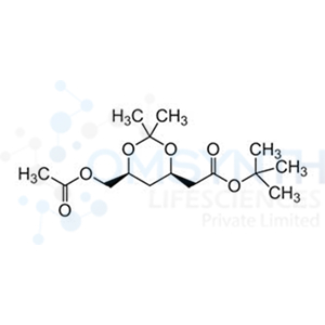 tert-Butyl 2-[(4R,6S)-6-(acetyloxymethyl)-2,2-dimethyl-1,3-dioxan-4-yl]acetate