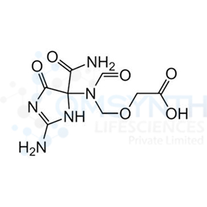 2-((N-(2-Amino-5-carbamoyl-4-oxo-4,5-dihydro-1H-imidazol-5-yl)formamido)methoxy)acetic Acid