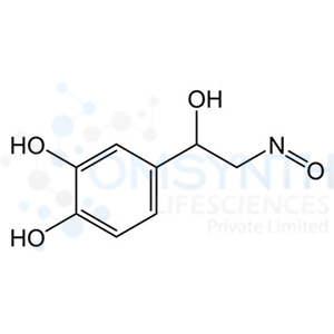4-(1-Hydroxy-2-nitrosoethyl)benzene-1,2-diol