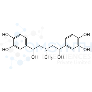 4,4'-((Methylazanediyl)bis(1-hydroxyethane-2,1-diyl))bis(benzene-1,2-diol)
