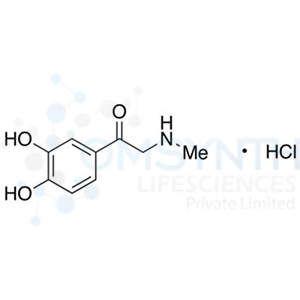 Adrenaline Tartrate - Impurity C (Hydrochloride Salt)